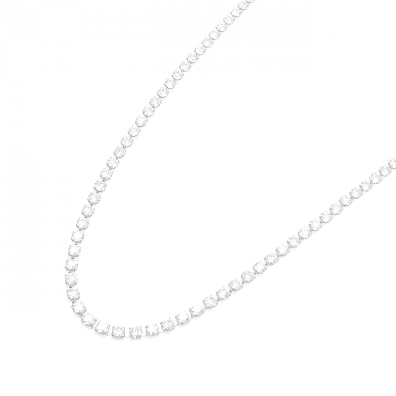 [BRAND NEW] PT Diamond Necklace 10.005CT