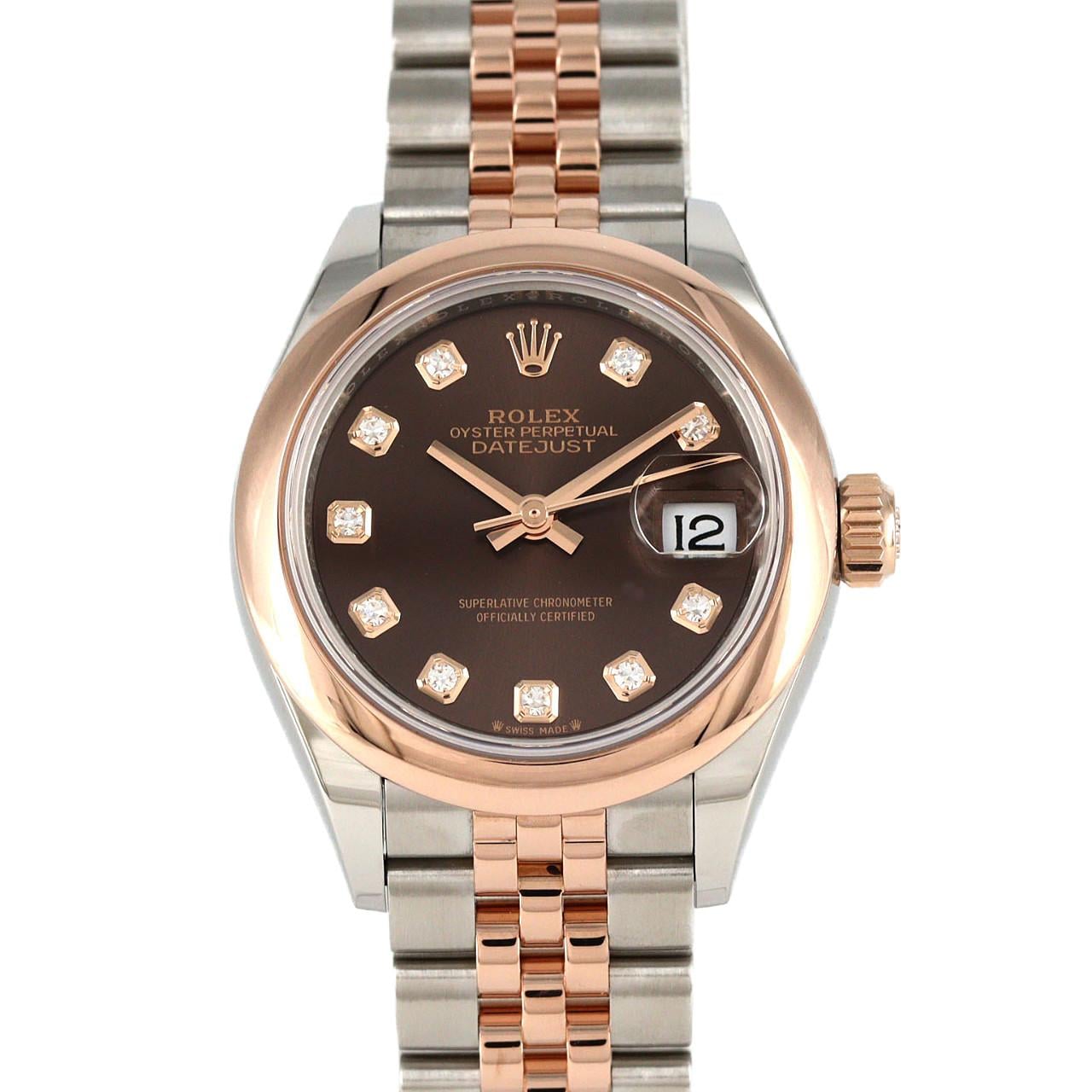 ロレックス デイトジャスト 279161G･5 SSxPG 自動巻 ランダム番