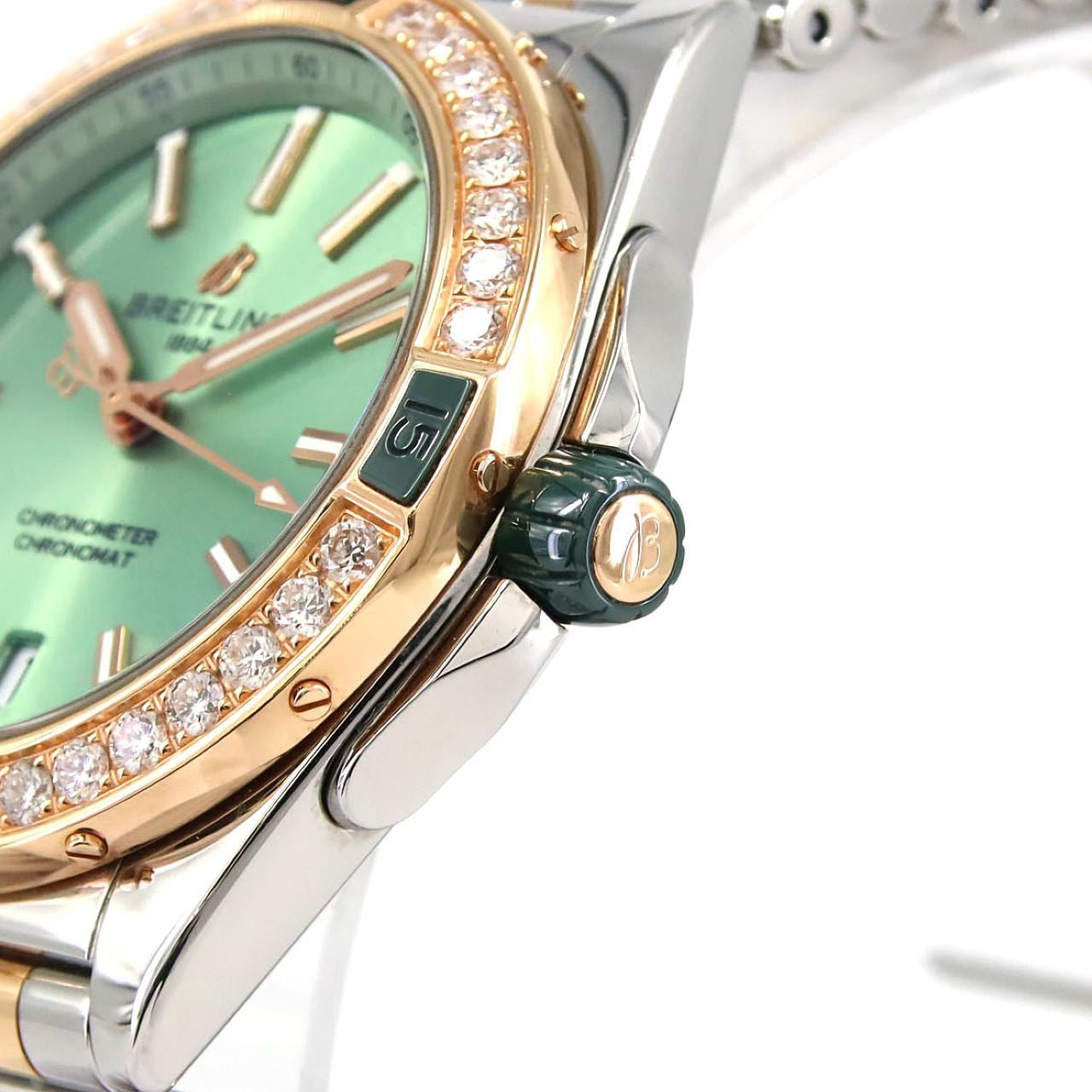 ブライトリング スーパークロノマットオートマチック38 RGコンビ U17356/U17356531L1U1 SSxPG 自動巻