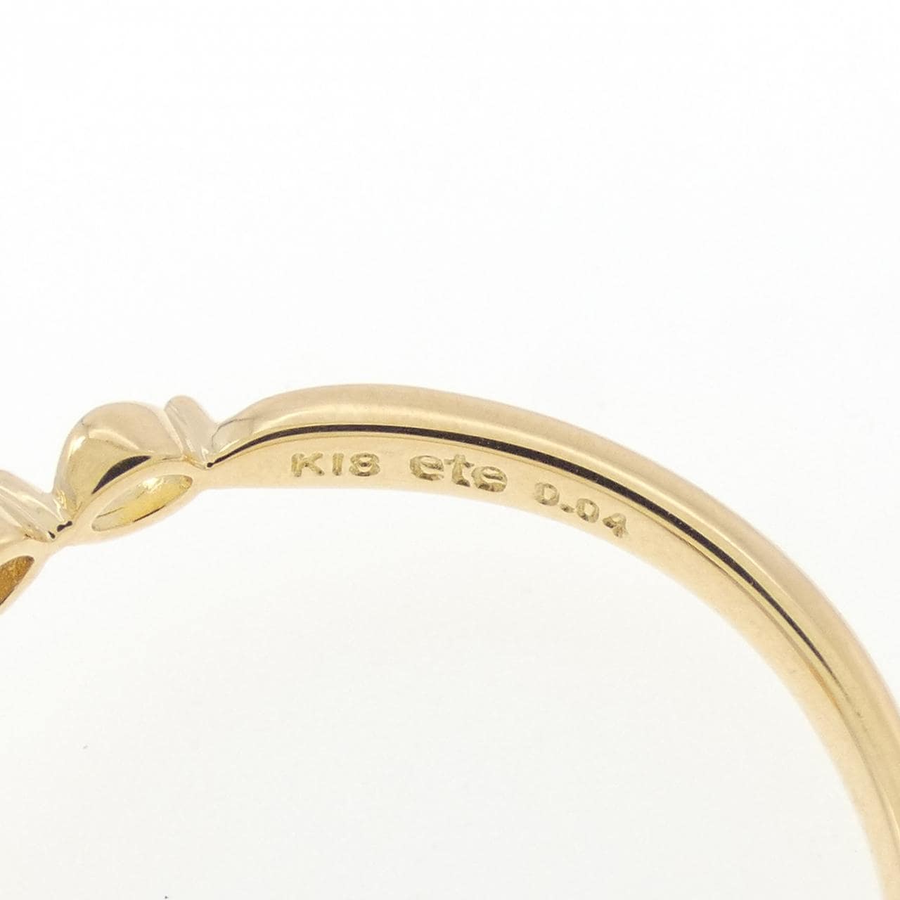 エテ ダイヤモンド リング 0.04CT