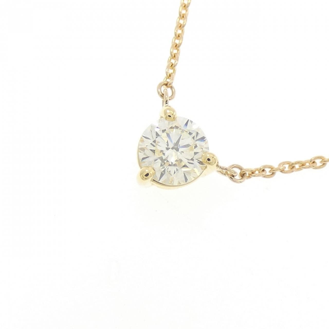 K18YG ダイヤモンド ネックレス 0.701CT