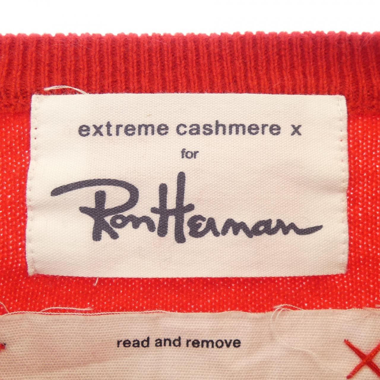 エクストリームカシミヤ extream cashmere X ニット