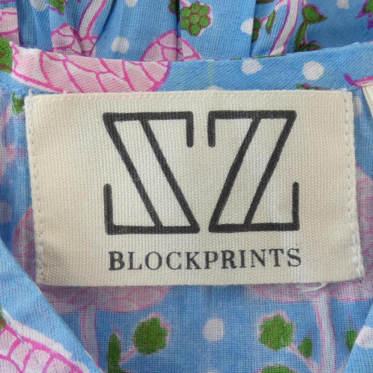 肩袖印花SZ Blockprints上衣