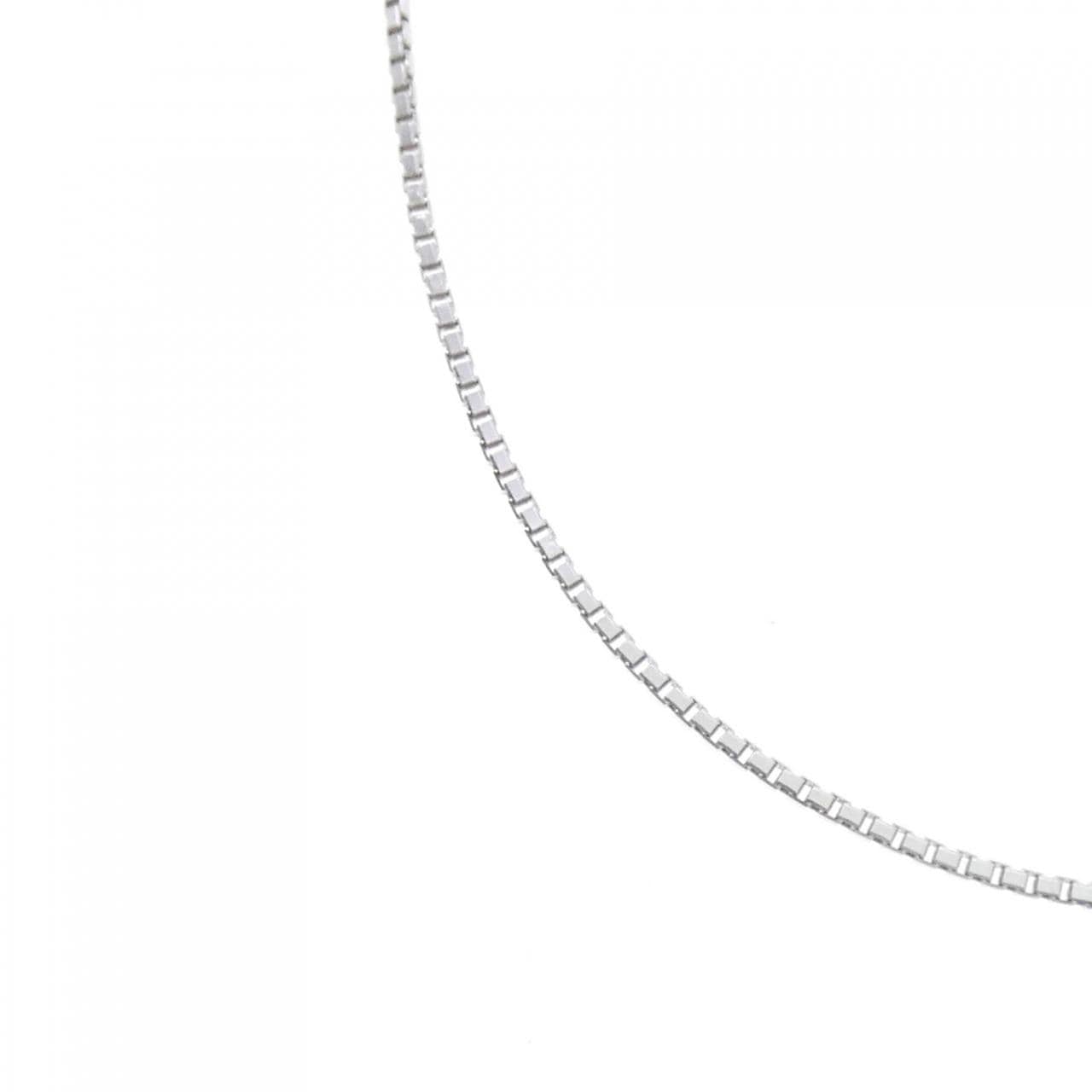 K18WG Venetian chain necklace