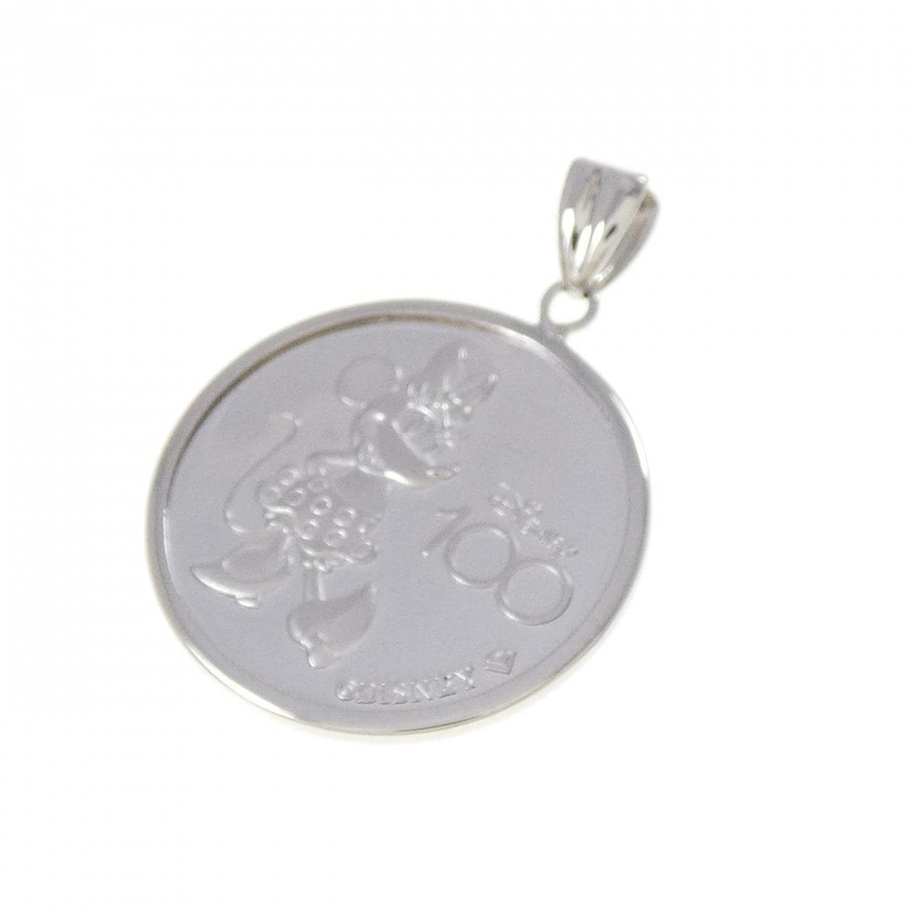 純PT(枠) コイン ペンダント