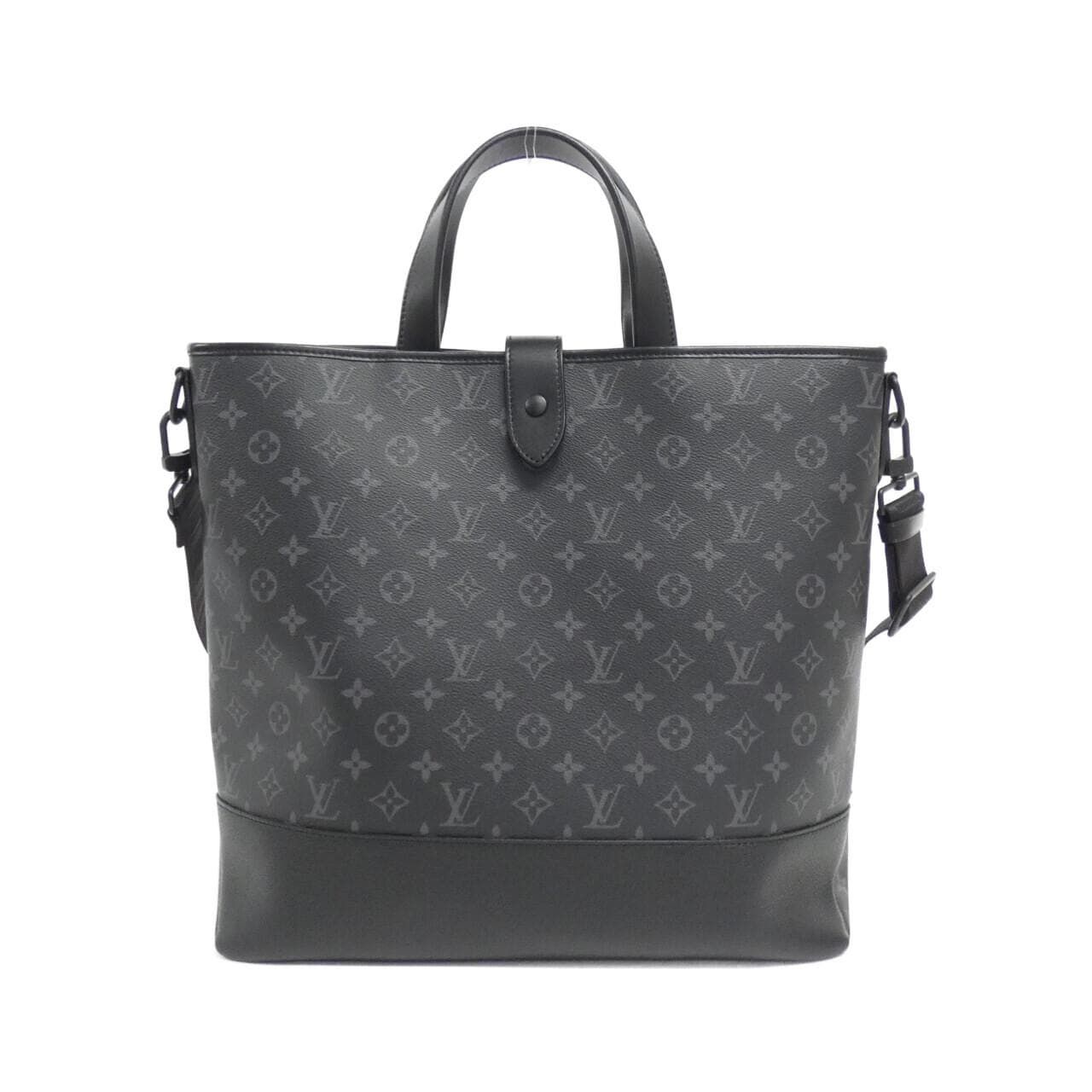 LOUIS VUITTON Monogram Eclipse Saumur Tote M45914 Bag