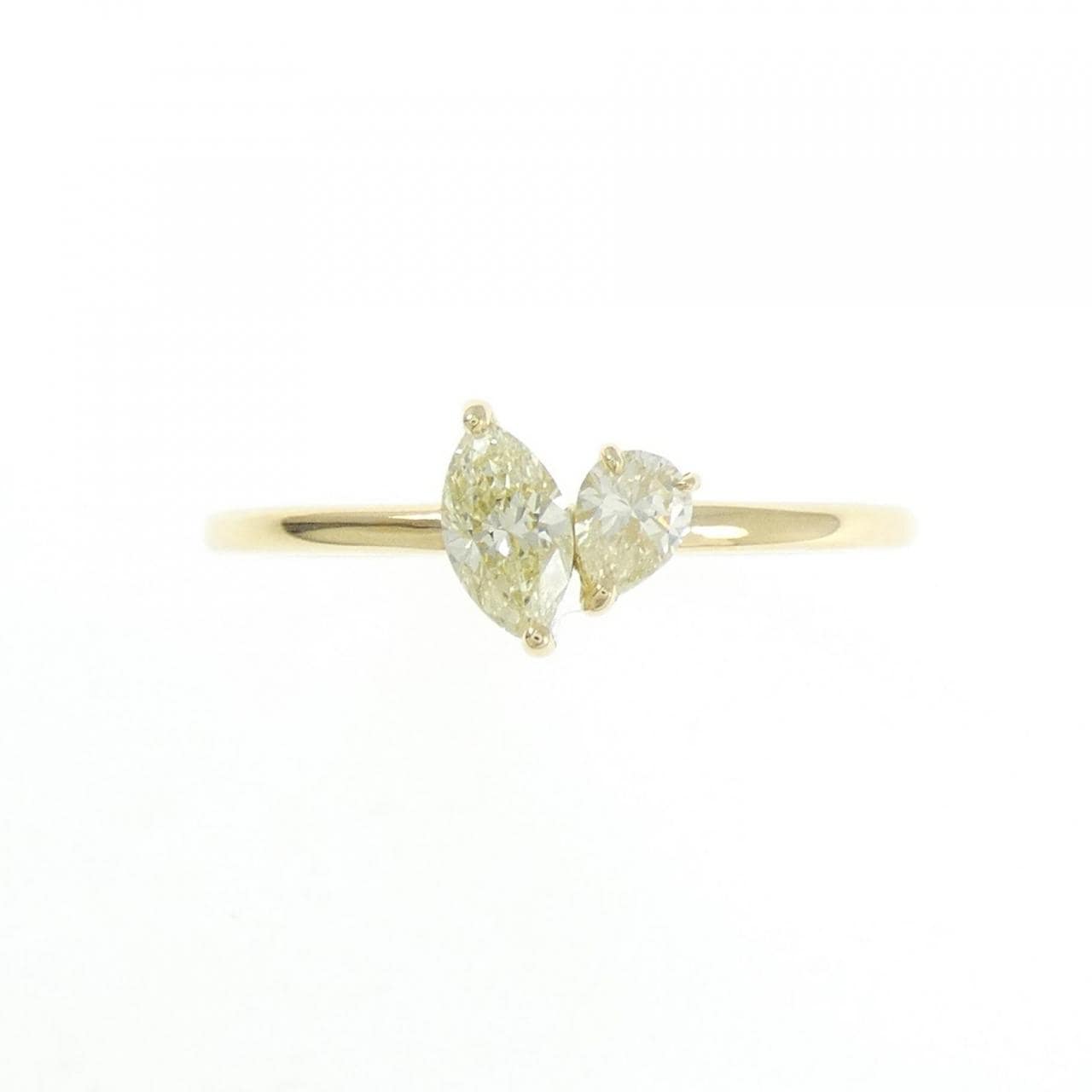 【新品】K18YG ダイヤモンド リング 0.30CT