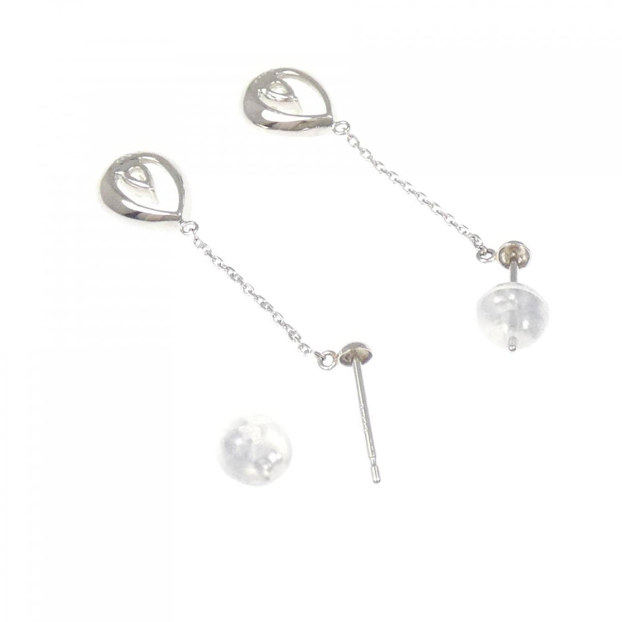 【新品】PT900 ダイヤモンド ピアス 0.12CT