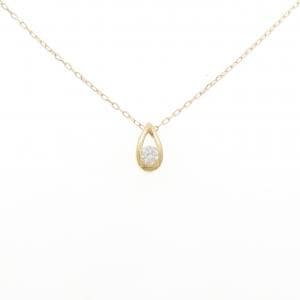 K18YG ダイヤモンド ネックレス 0.20CT