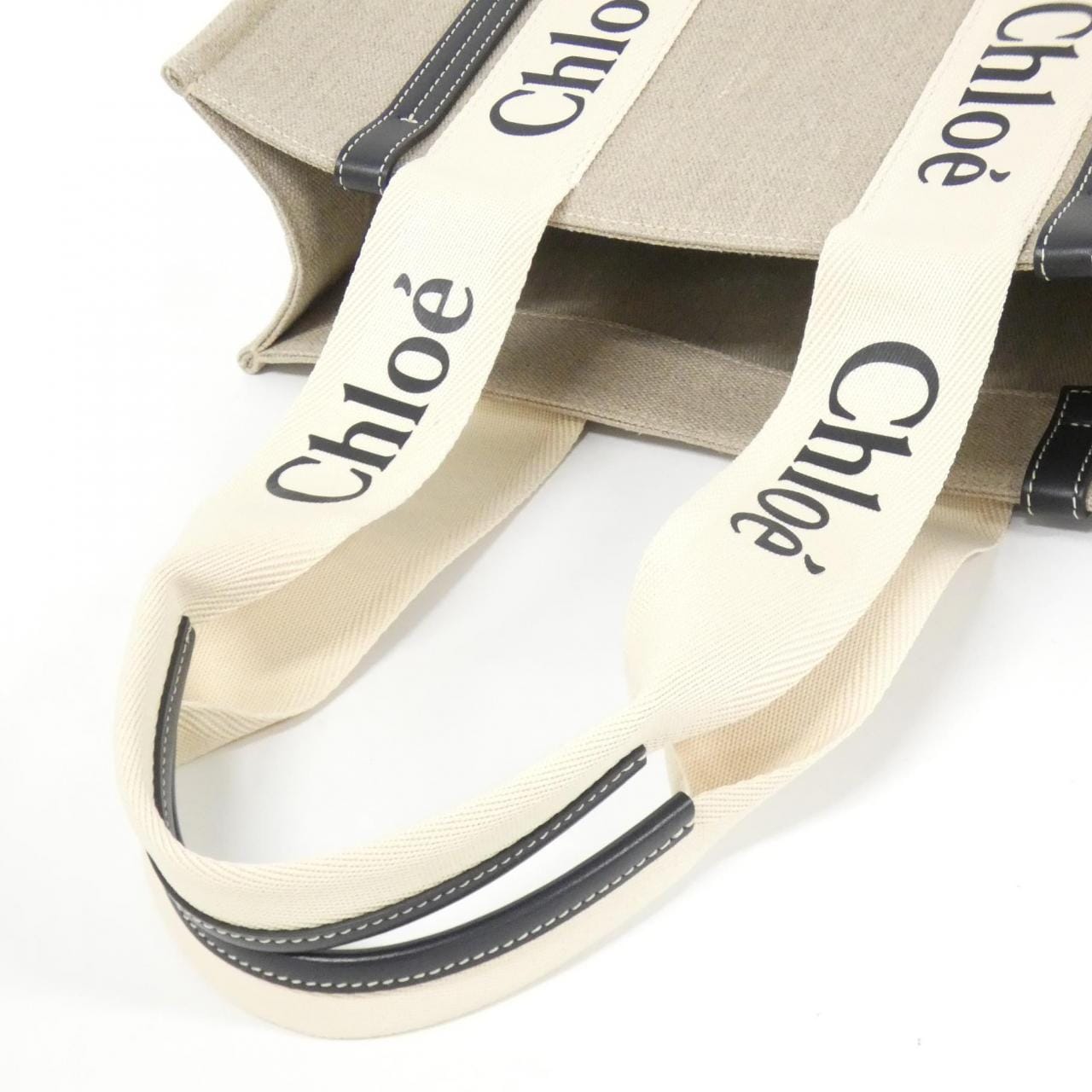 クロエ ウッディー ミディアム トート CHC22AS383 I26 バッグ