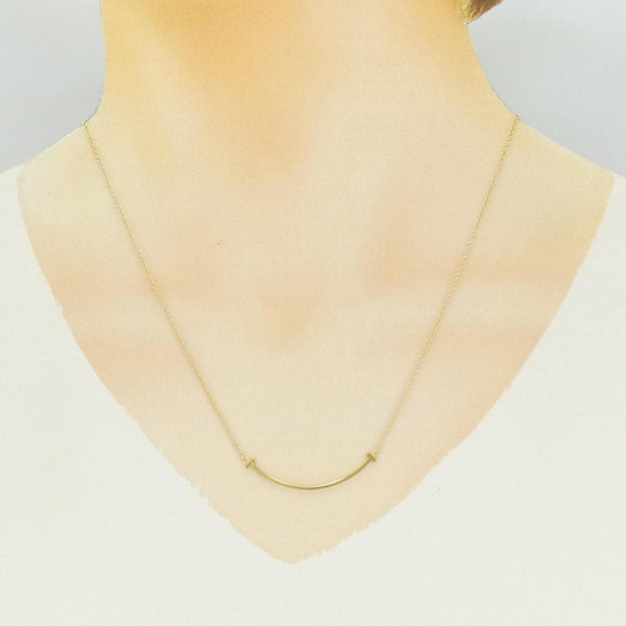 ティファニー Tスマイル スモール ネックレス