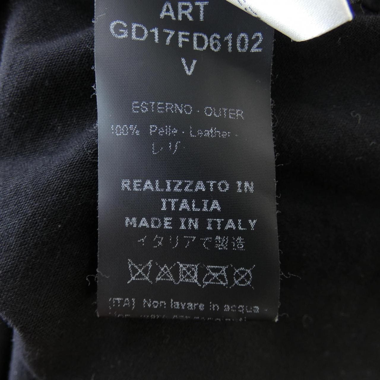 ジョルジオブラット GIORGIO BRATO レザーライダースジャケット