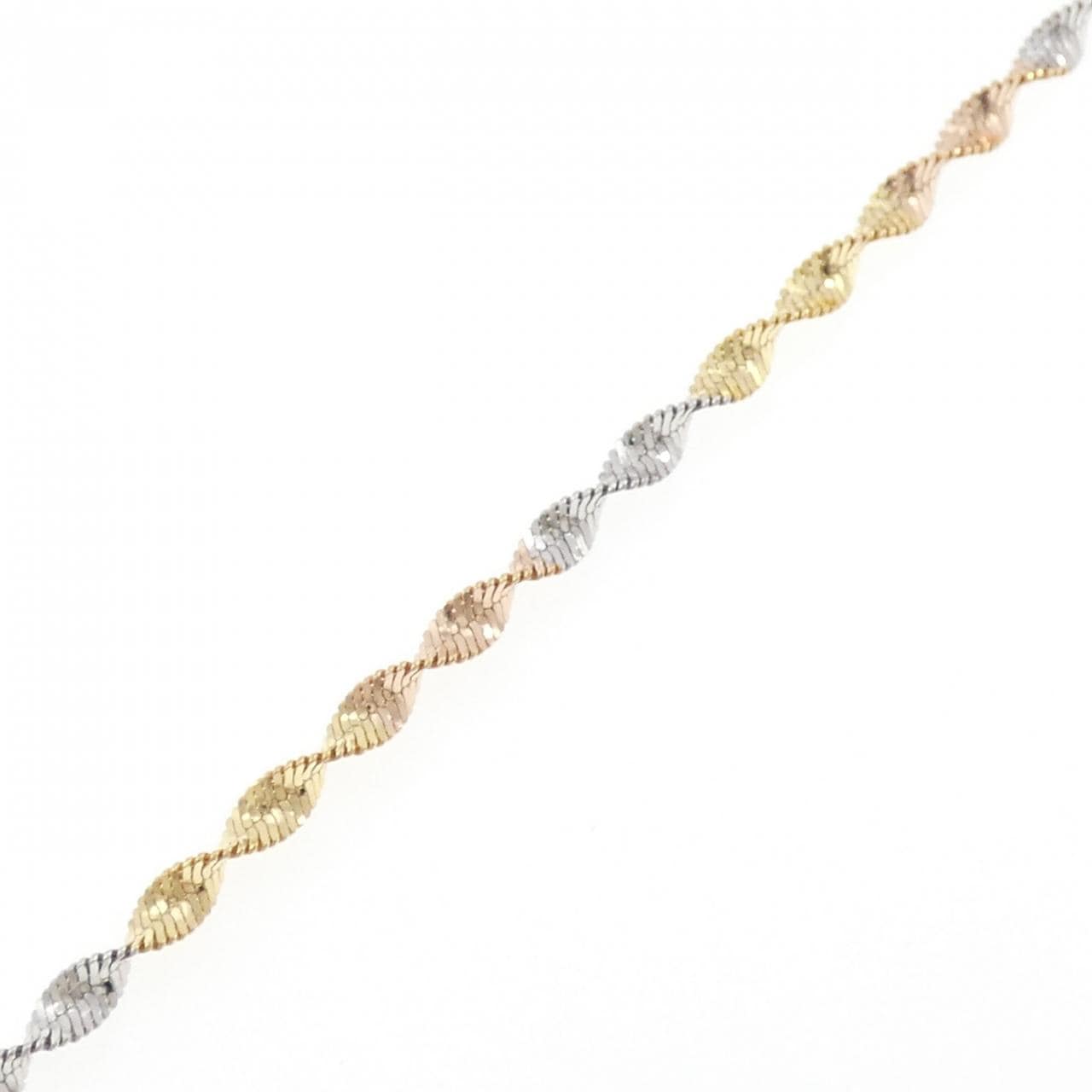 750スリーカラー ブレスレット