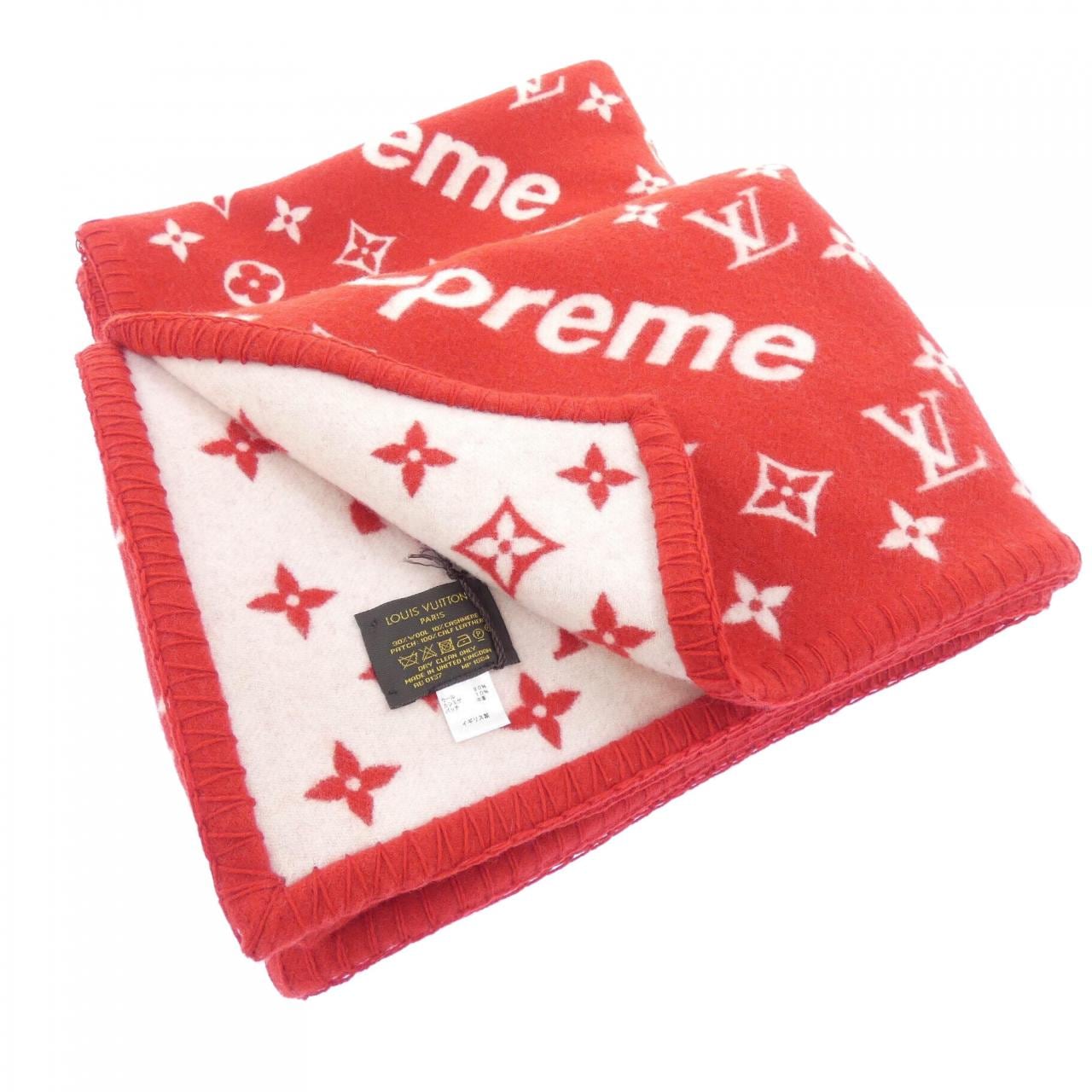 ルイヴィトン LOUIS VUITTON SUPREME MP1884 ブランケット