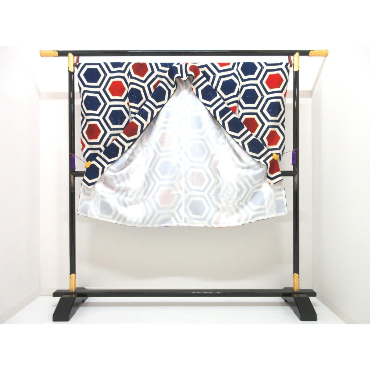 化繊　二尺袖　ショート丈　モダンアンテナ