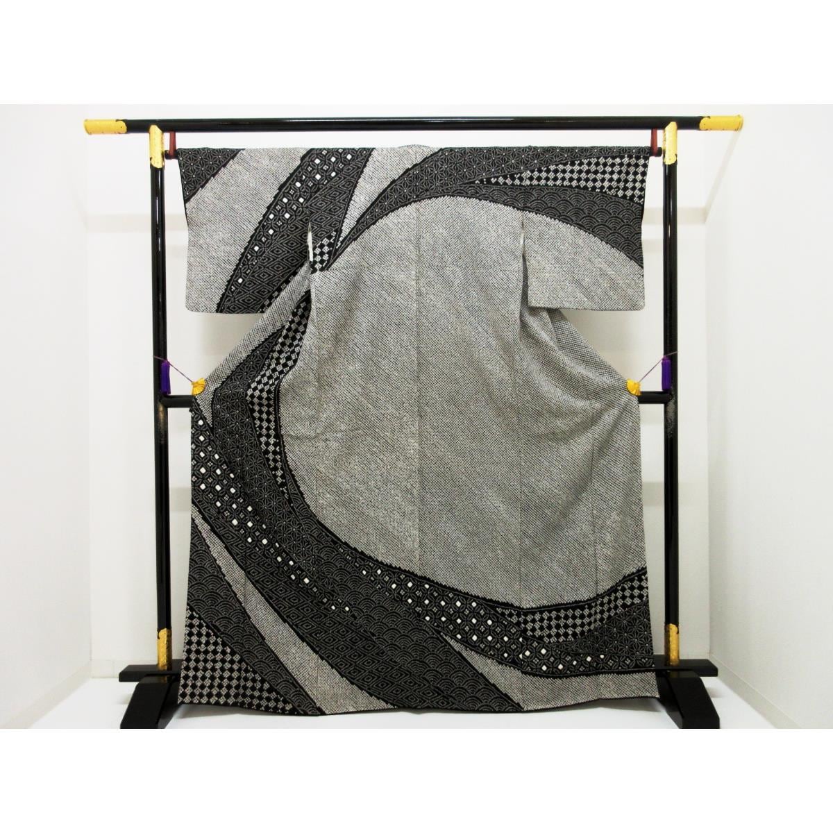 訪問着　総絞り