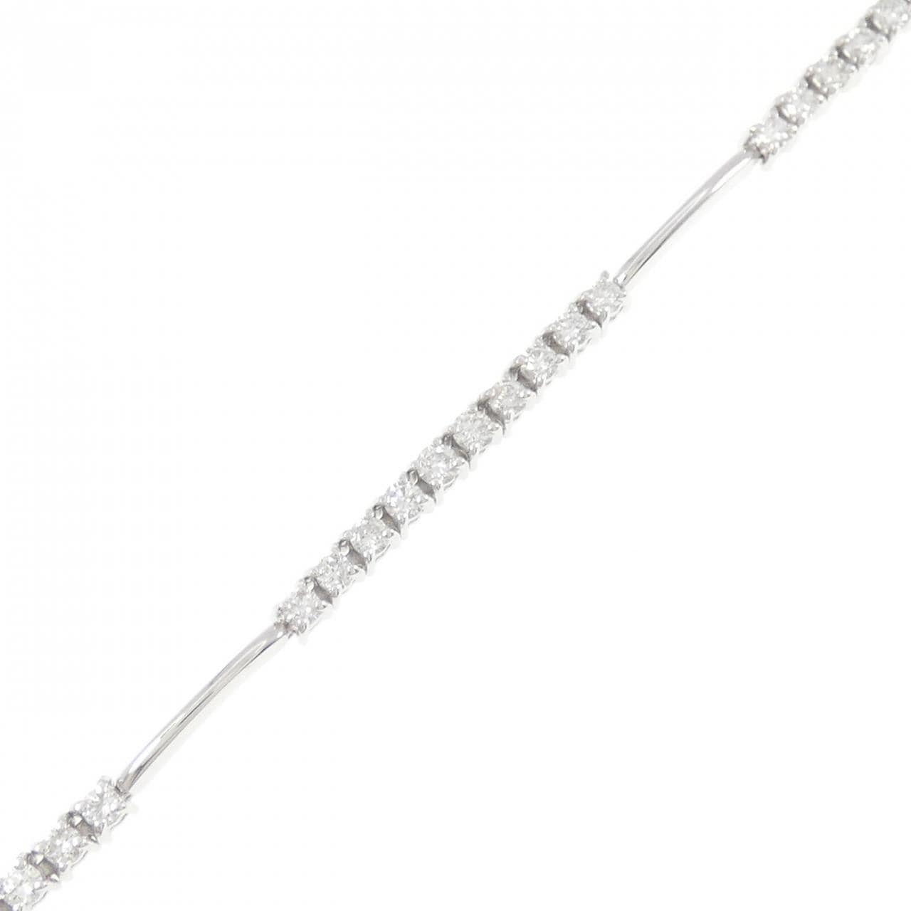 LINE ダイヤモンド ブレスレット 1.50CT