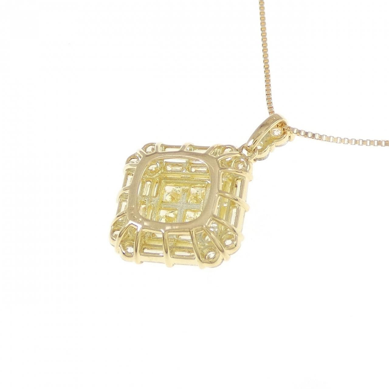 【新品】K18YG ダイヤモンド ネックレス 1.00CT
