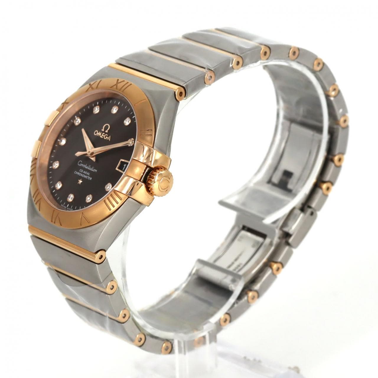 【新品】オメガ コンステレーション RGコンビ・11P 123.20.35.20.63.001 SSxPG 自動巻