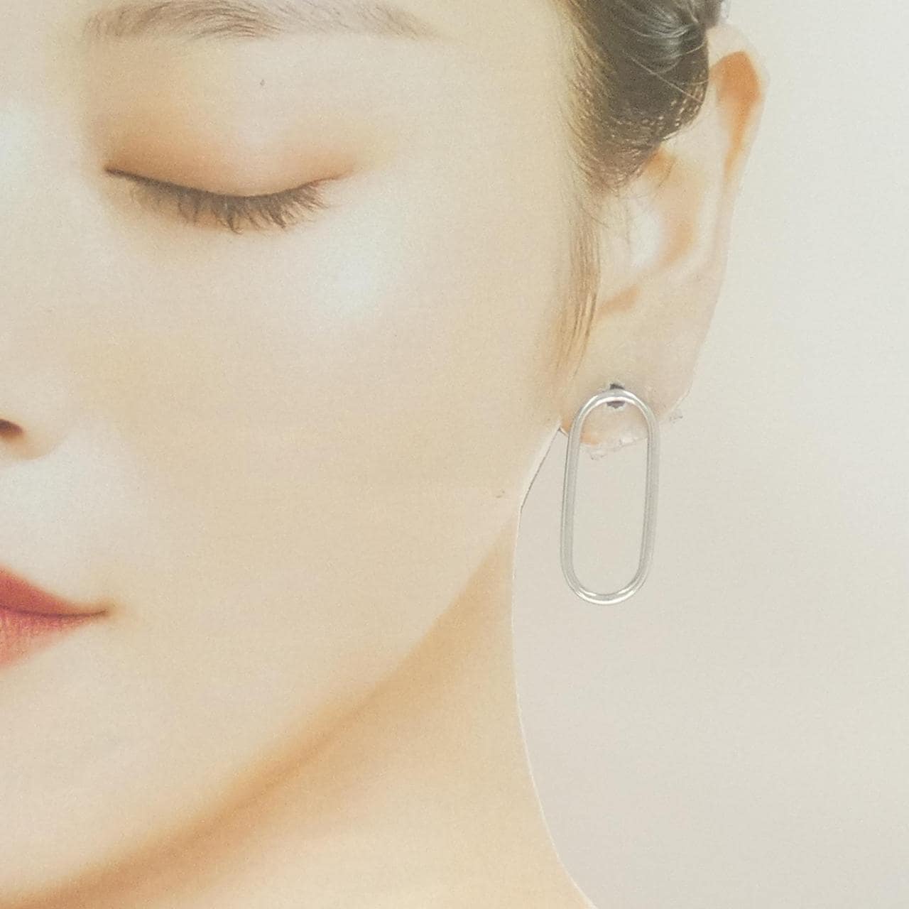 【新品】PT900/K18WG/PT850 アコヤパール ピアス 7.6mm