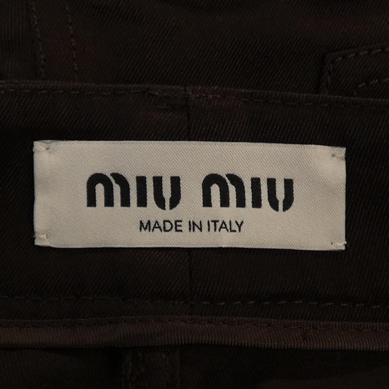 ミュウミュウ MIU MIU MP1802 SOOO 1UPX パンツ