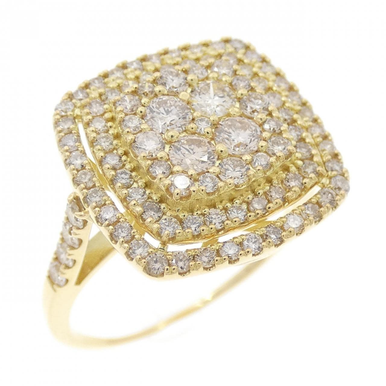 K18YG ダイヤモンド リング 1.00CT