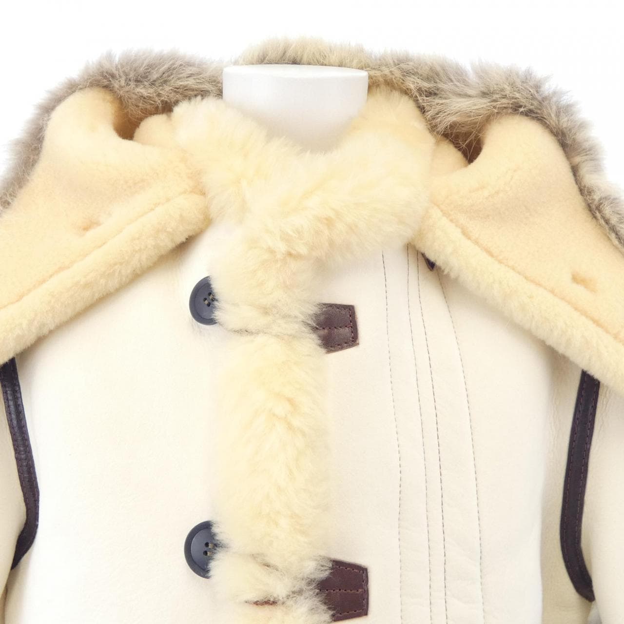 ザフュー THE FEW B-7 AERO LEATER ムートンコート