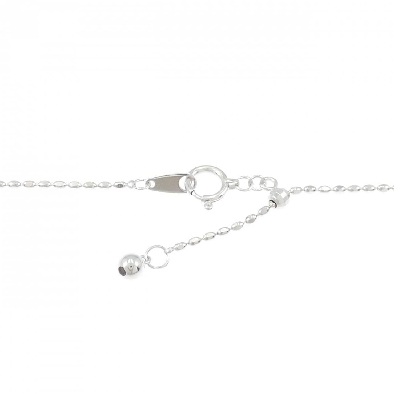 K18WG オパール ネックレス 1.34CT