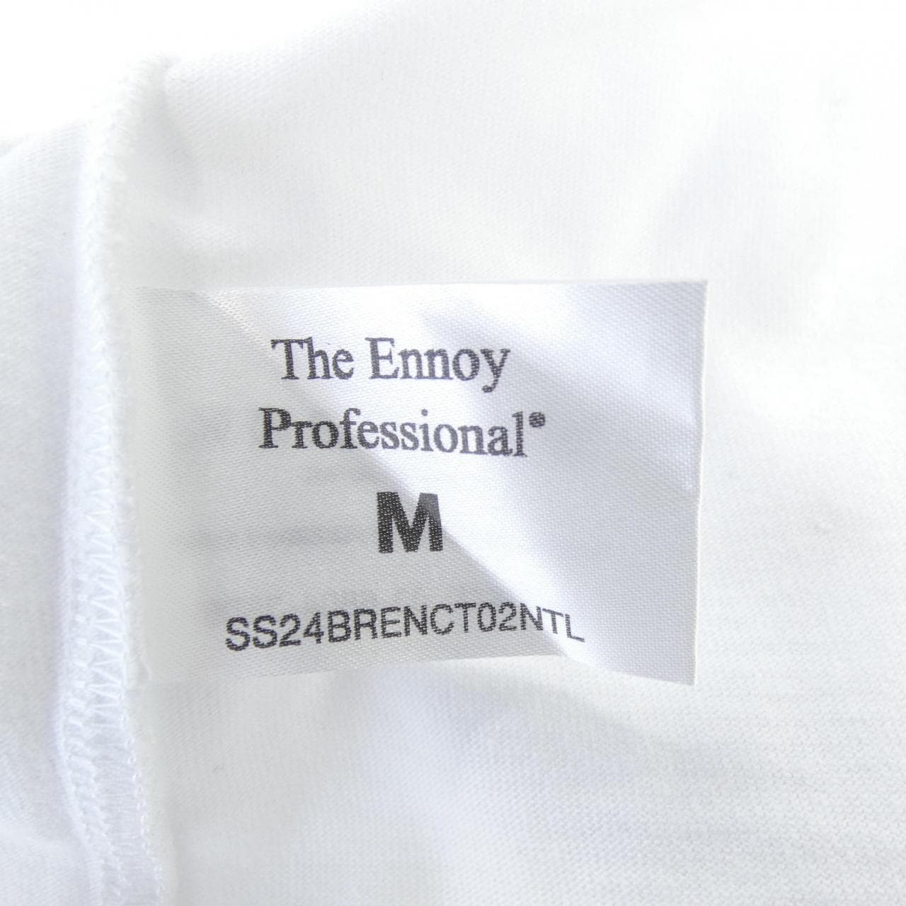 エンノイプロフェッショナル The Ennoy Professional SS24BRENCT02NTL Tシャツ