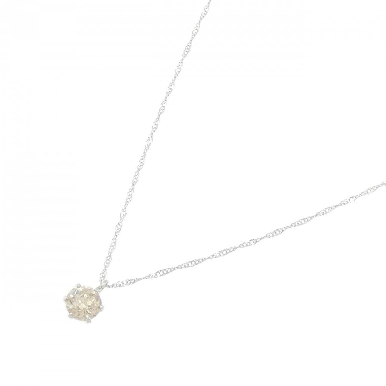 PT900/PT850 ダイヤモンド ネックレス 0.40CT