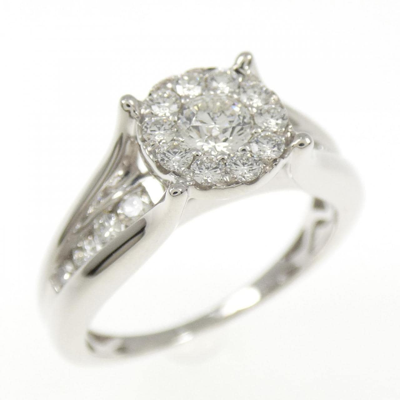 18KWG ダイヤモンド リング