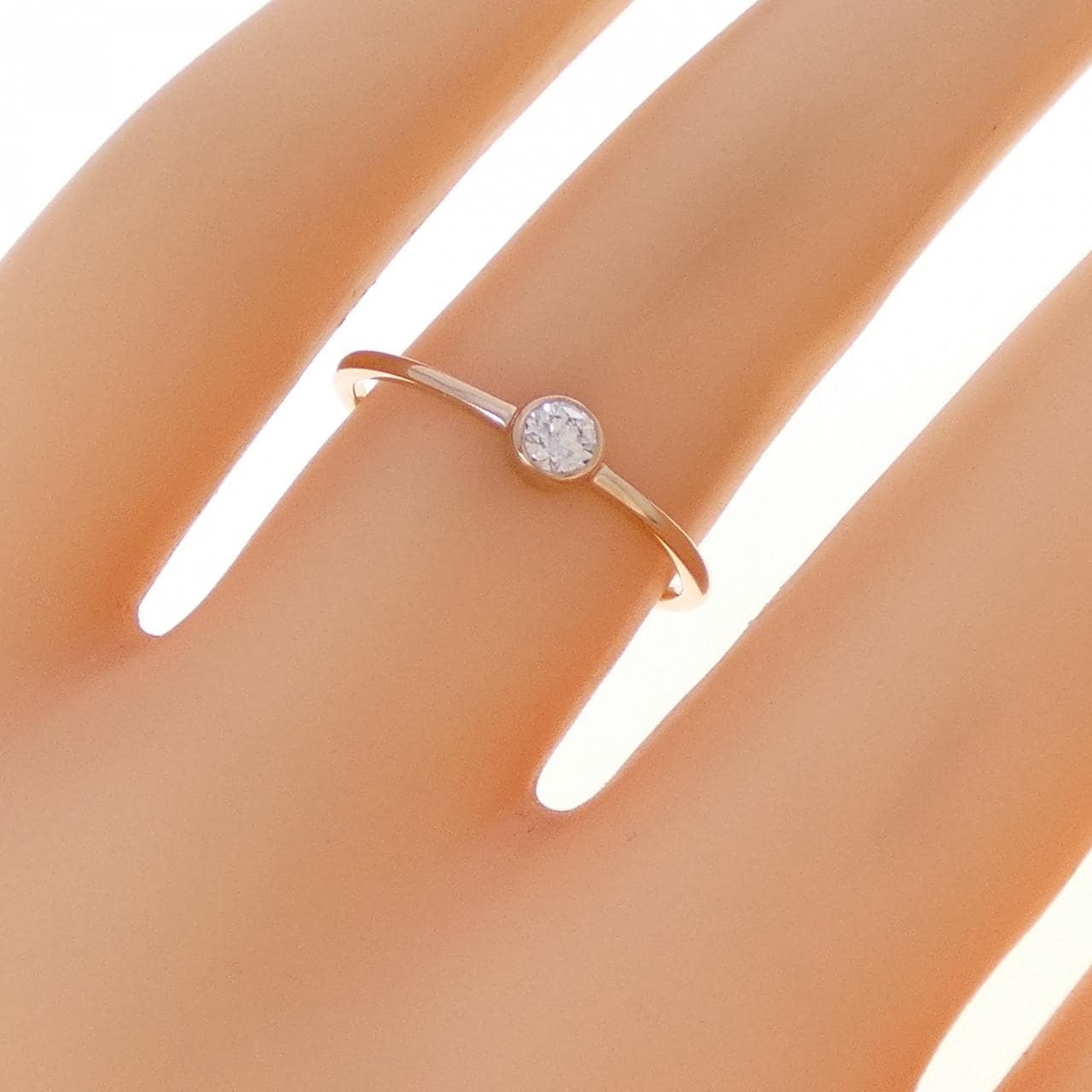 エテ ダイヤモンド リング 0.1CT