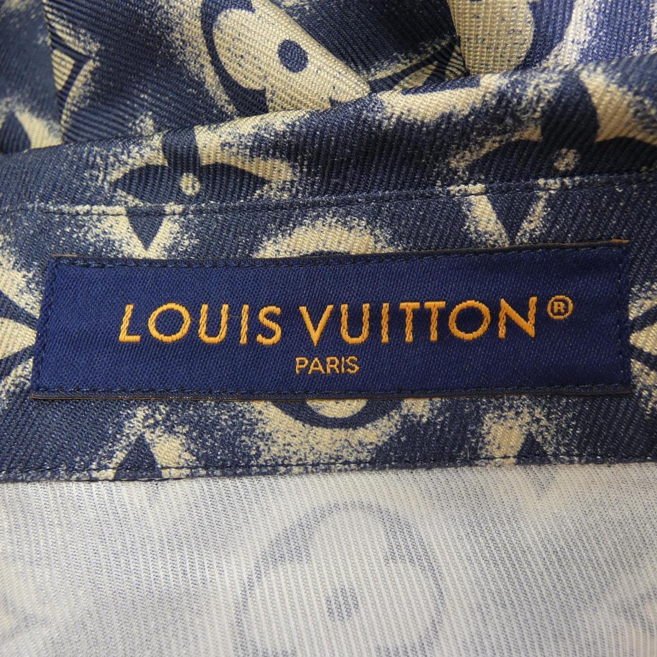 ルイヴィトン LOUIS VUITTON モノグラムシルクショーツショートスリーブシャツ HPS34WZ49 S/Sシャツ