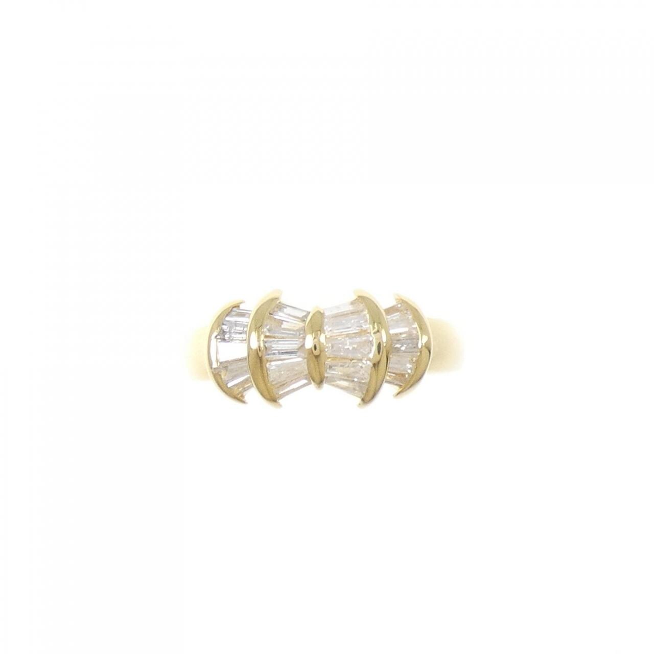 K18YG ダイヤモンド リング 1.00CT