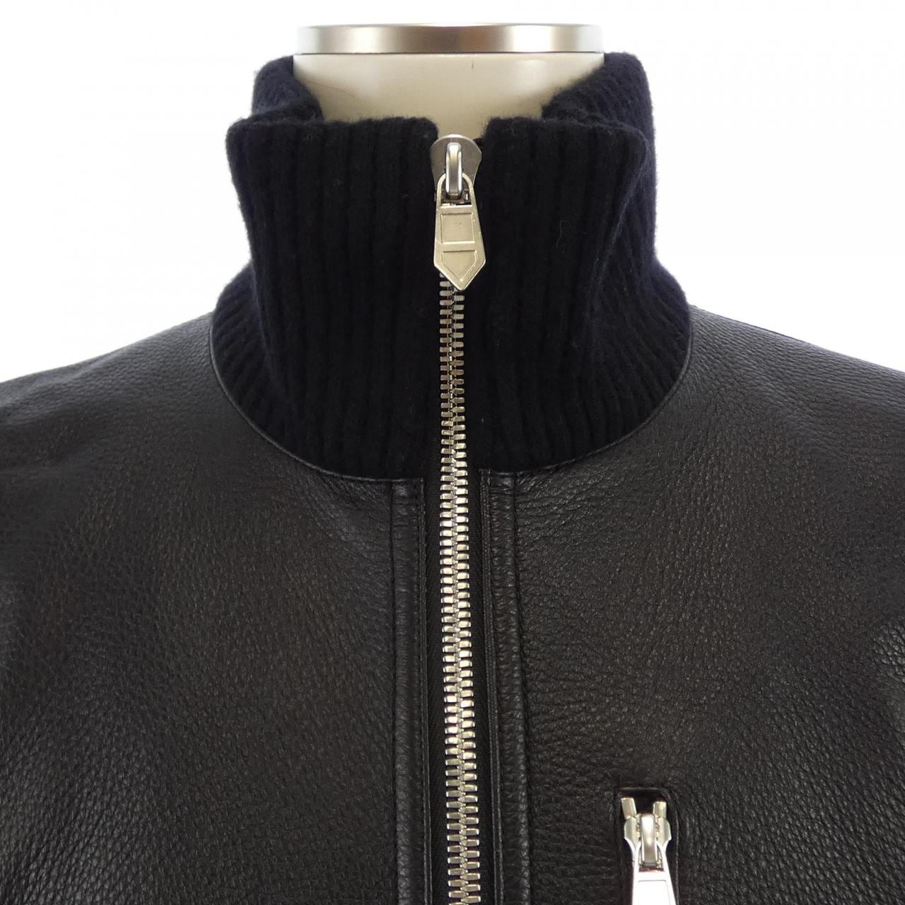 エルメス HERMES *12-5005 レザージャケット