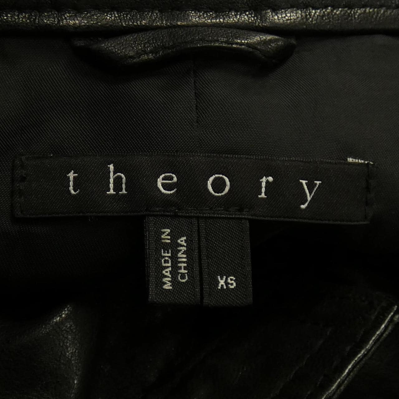 セオリー theory レザージャケット