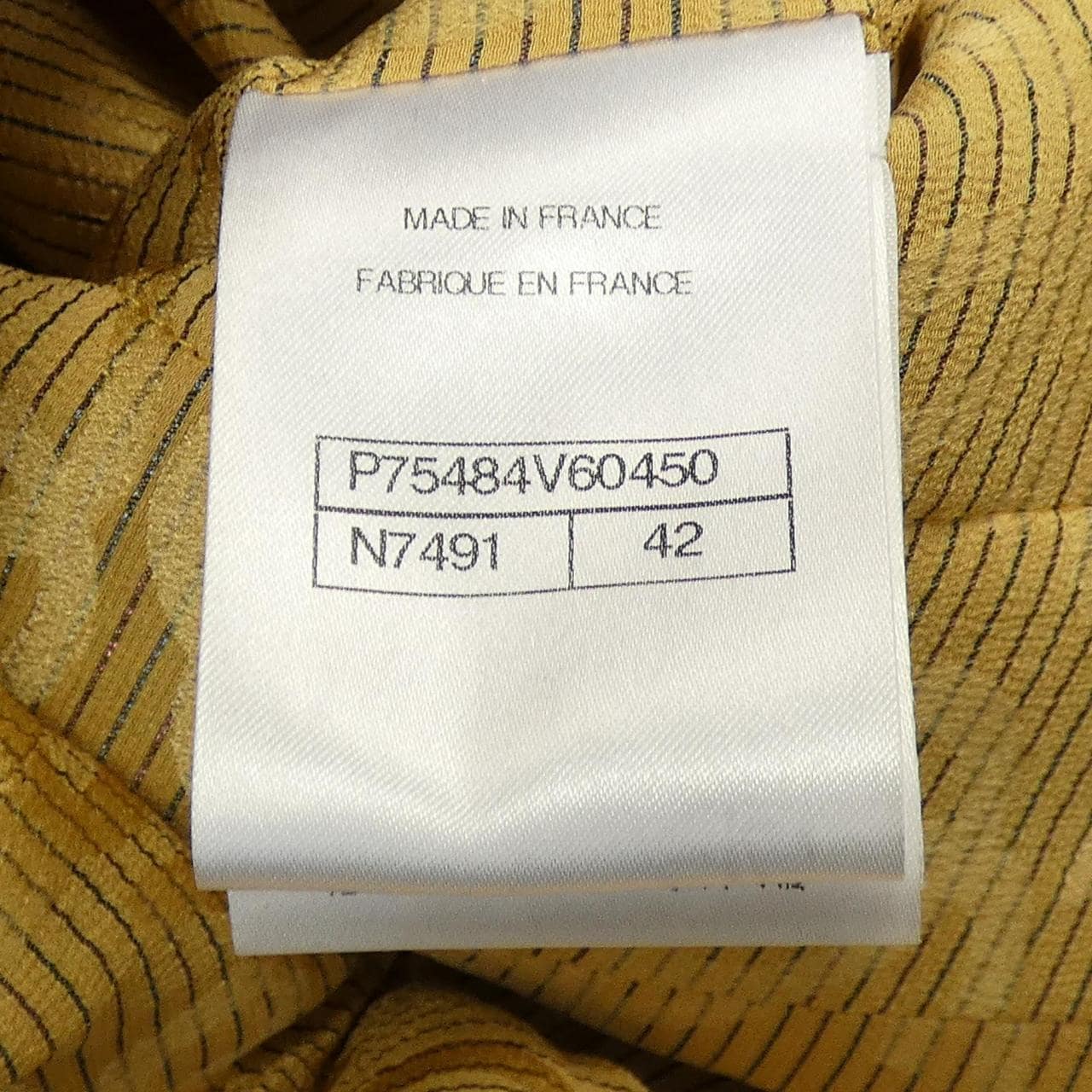 シャネル CHANEL LOOK7 P75484V60450 23B ノーカラージャケット