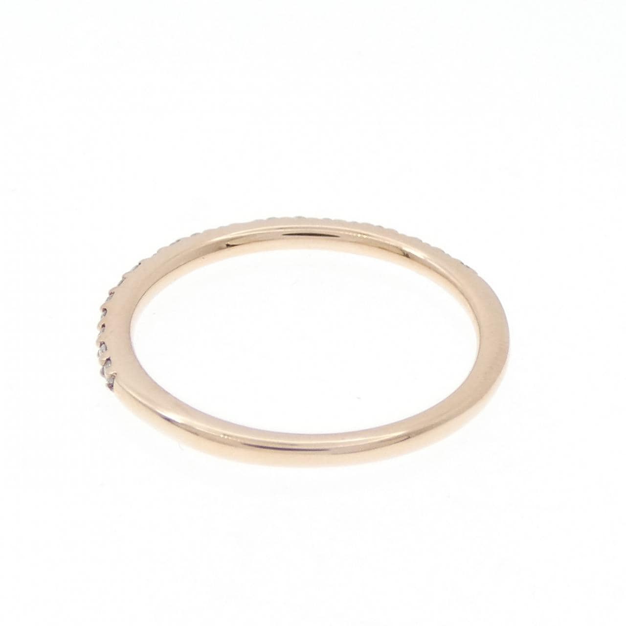 4゜C ダイヤモンド ピンキー リング