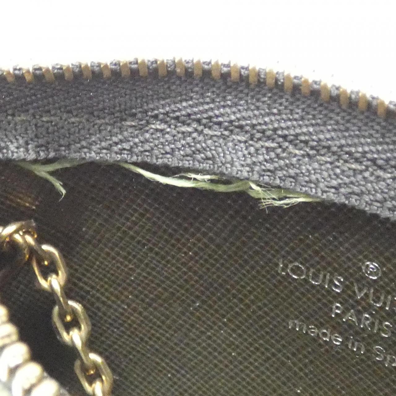 ルイヴィトン モノグラム ミニ ポシェット クレ M92237 コイン＆キーケース