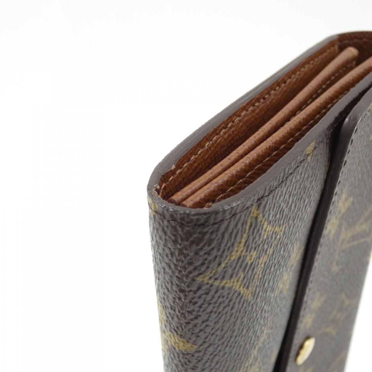 LOUIS VUITTON Monogram Pochette Porte Monet Credit M61726 錢包