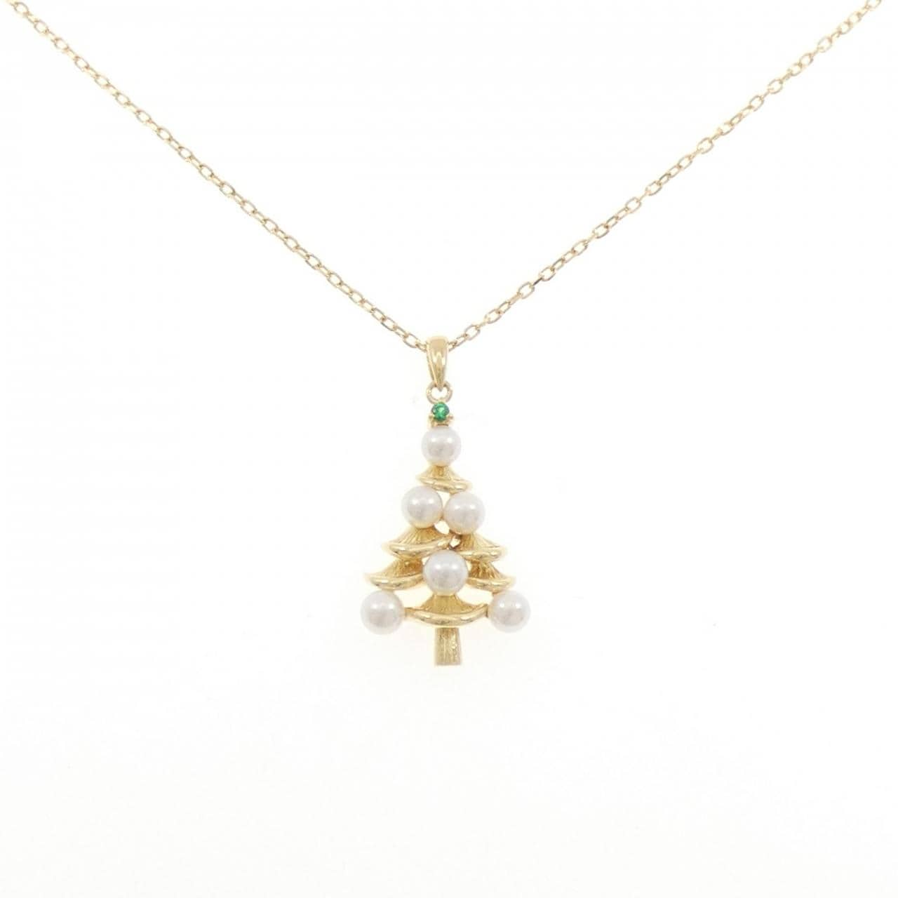 ミキモト ツリー アコヤパール ネックレス