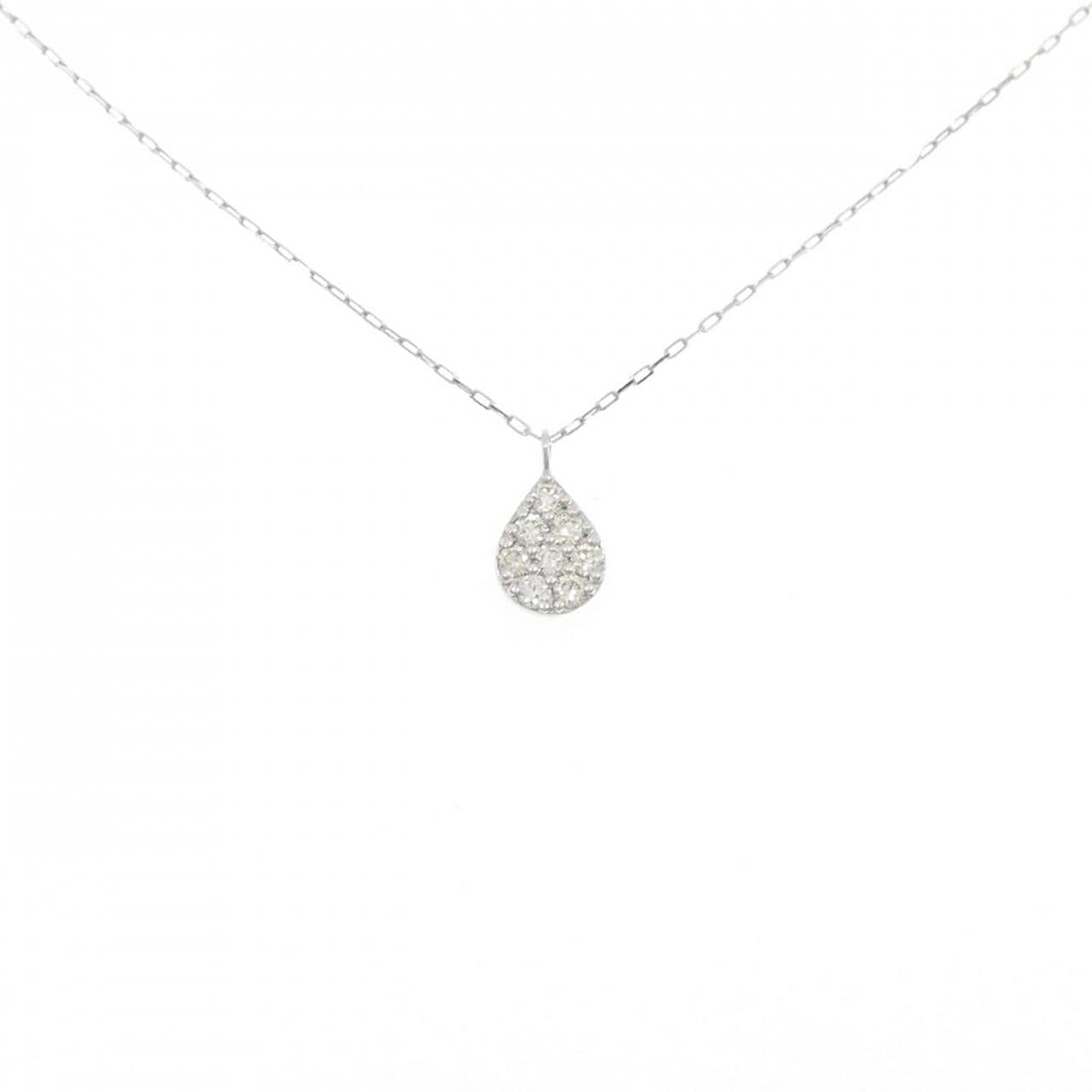 【新品】PT900钻石项链 0.10克拉