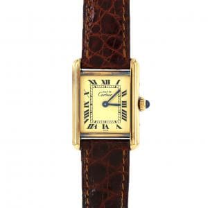 [現況折讓價] Cartier Must Tank SM GP W1003153 GP石英