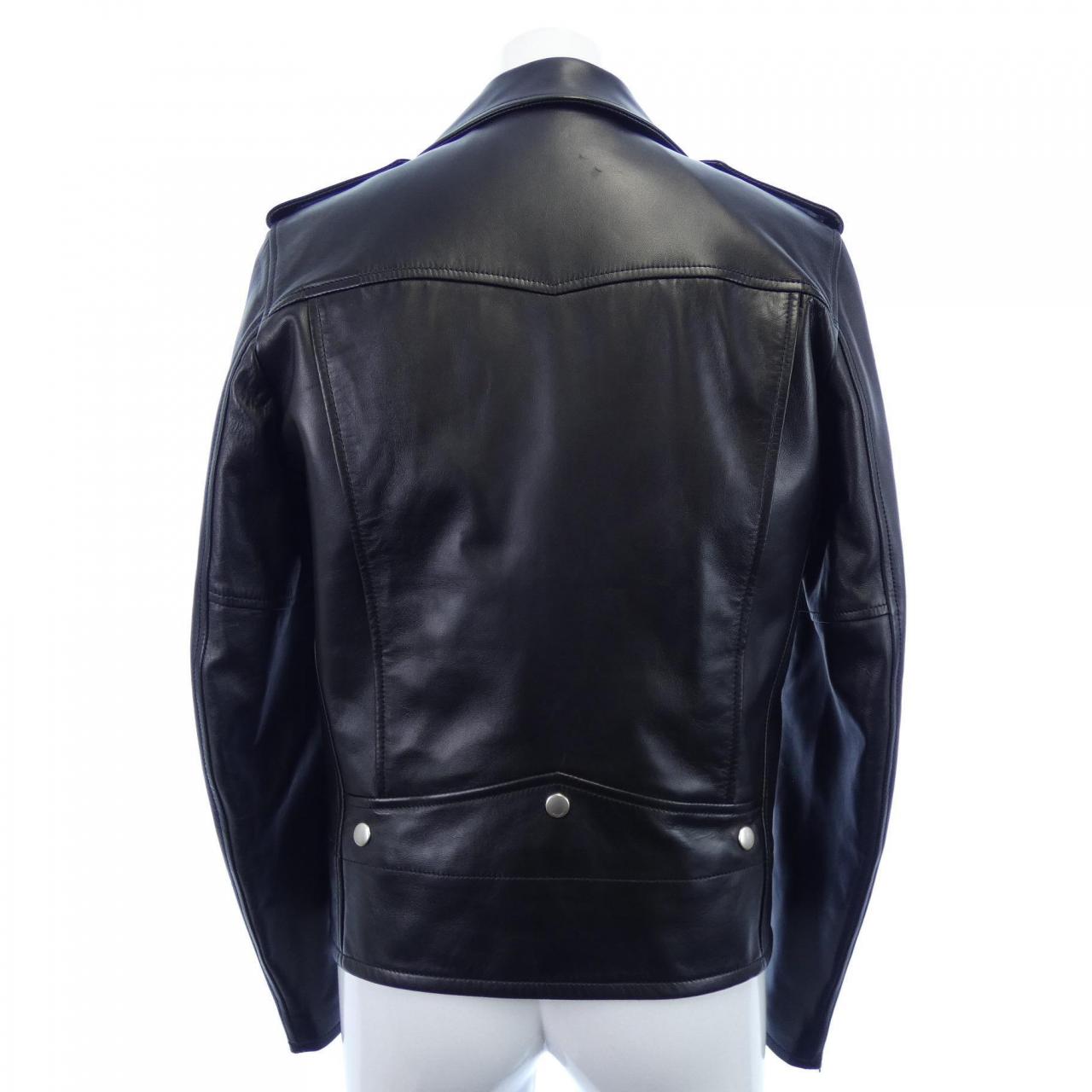サンローラン SAINT LAURENT L01O　クラシックモーターサイクルジャケット 484284 Y5YA2 レザーライダースジャケット