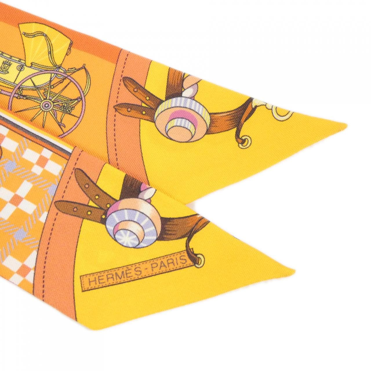 エルメス VOITEURES NOUVELLES ツイリー 061342S スカーフ