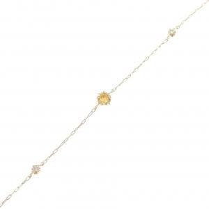 4゜C シトリン ブレスレット