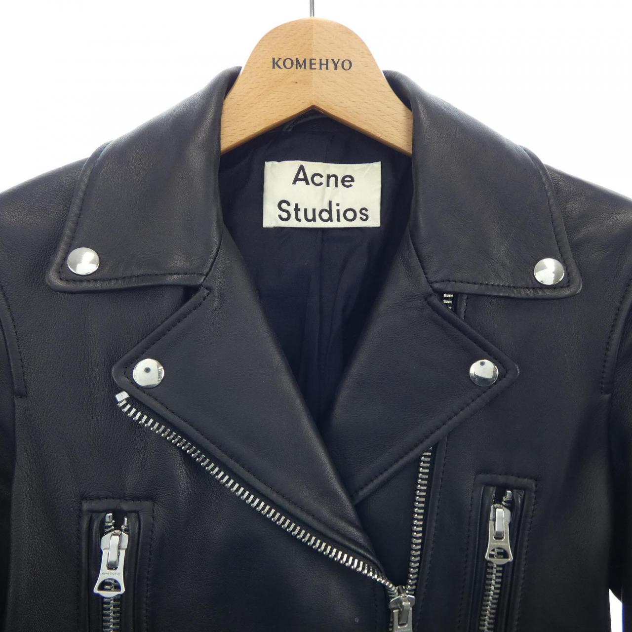 アクネストゥディオズ ACNE STUDIOS 1AF143 レザーライダースジャケット