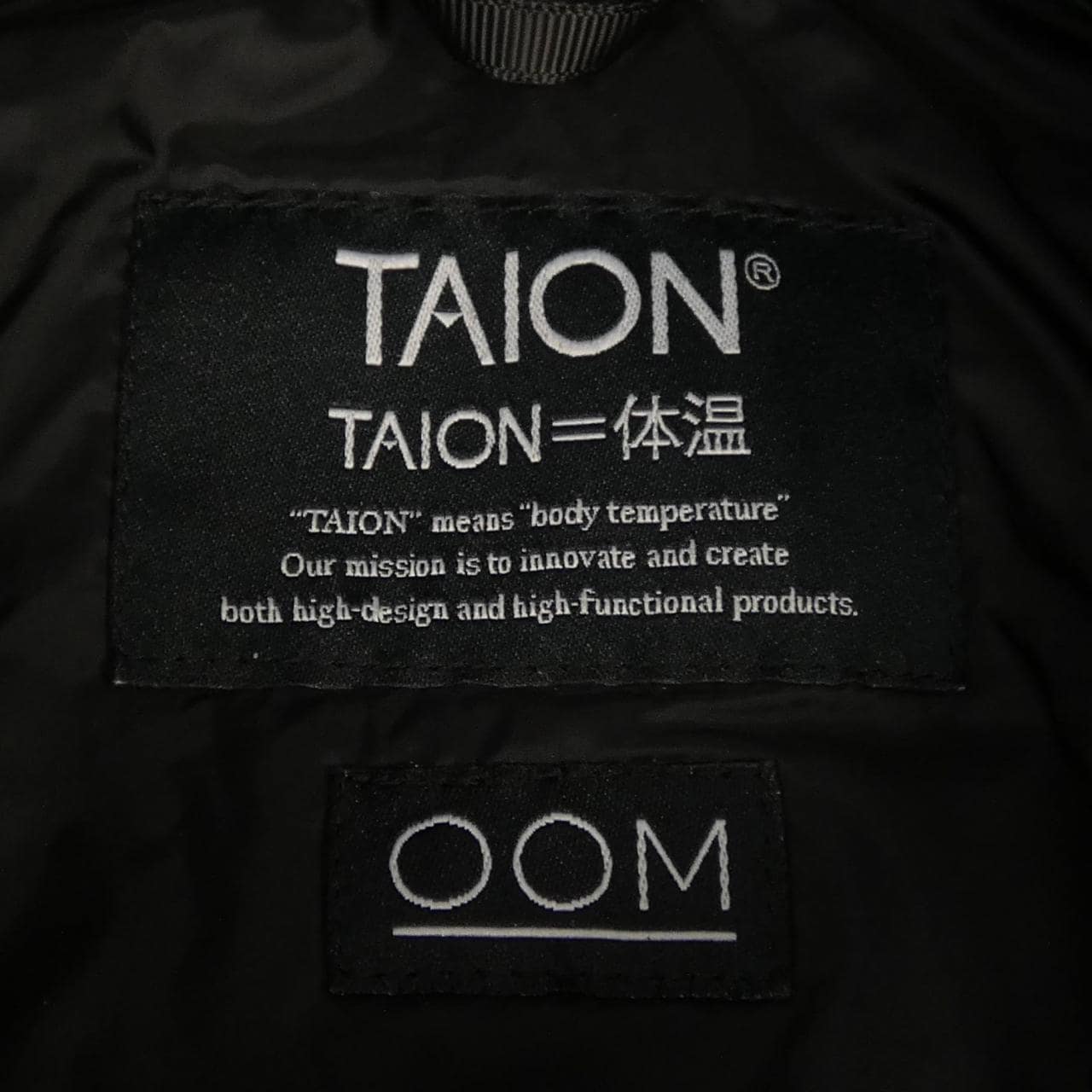 タイオン TAION ダウンベスト