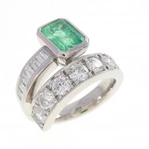 PT900 エメラルド リング 1.66CT