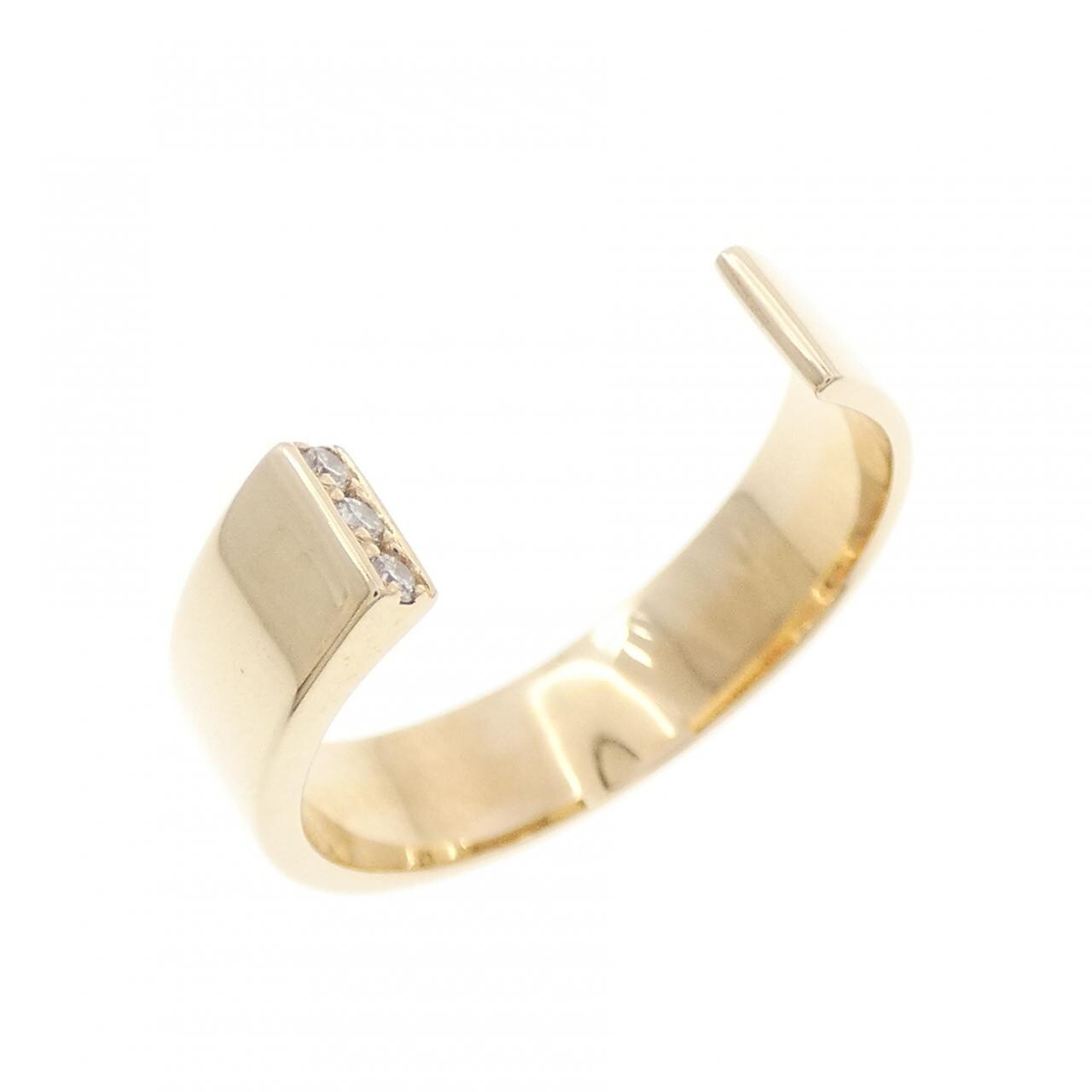 ヒロタカ カフリング 0.03CT